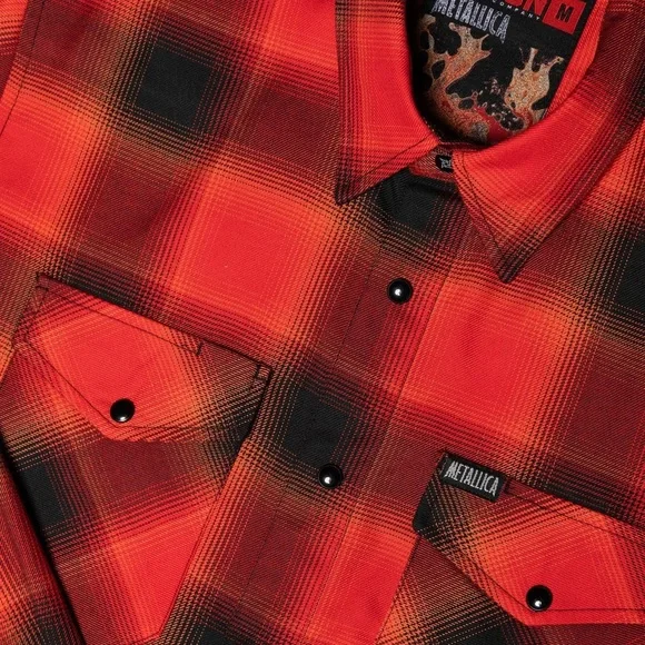 DIXXON Metallica - Load Flannel Shirt - Picture 5 of 8